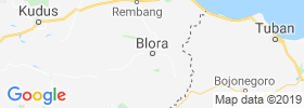 Blora map